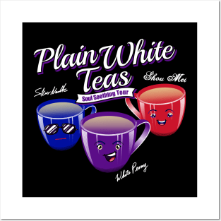 Plain White Teas Posters and Art